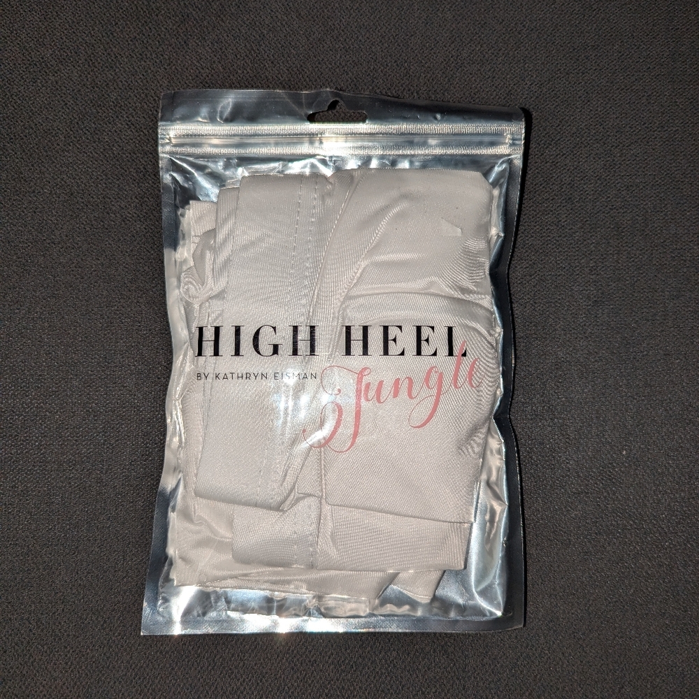 High Heel Jungle Free People Mercury Tights in Silver, Size S/M - Picture 3 of 6